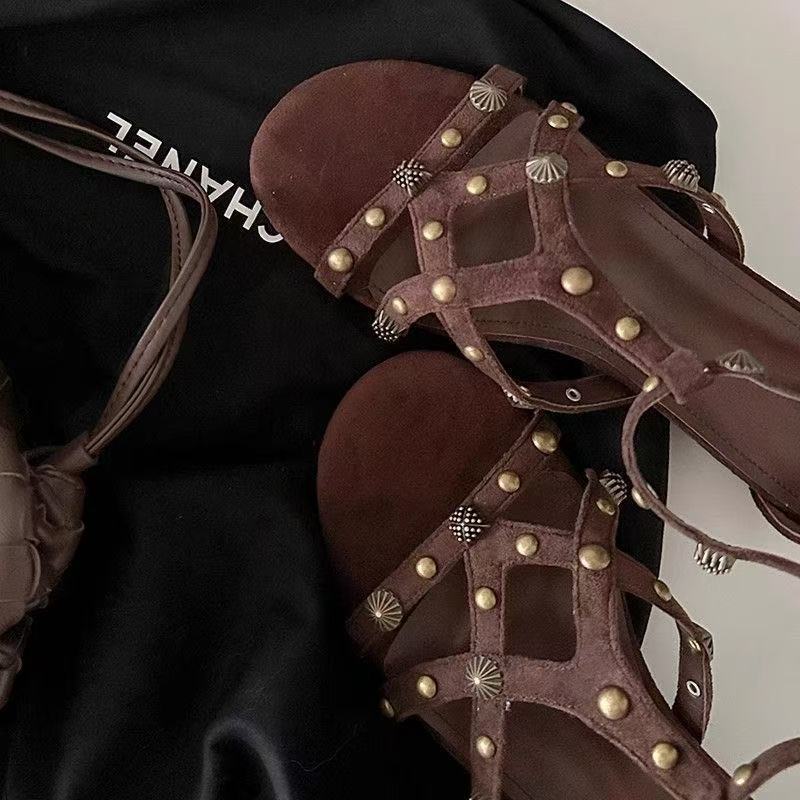 Vintage Roman Sandals Women's  - Women Bags And Shoes บทวิจารณ์และราคา
