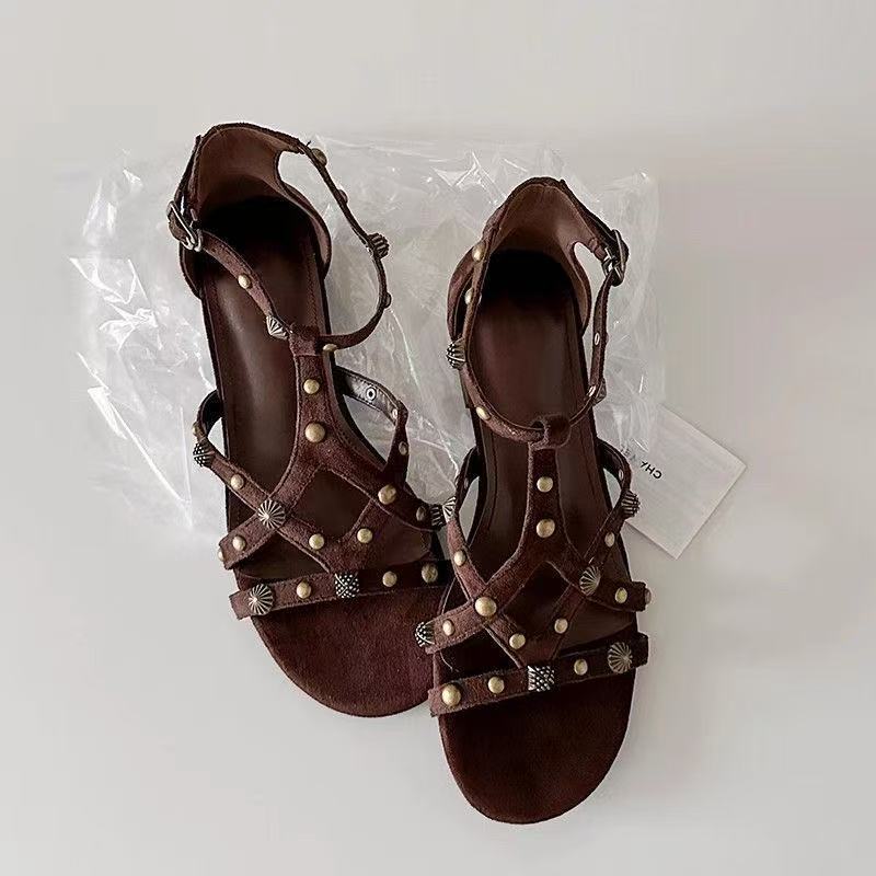 Vintage Roman Sandals Women's  - Women Bags And Shoes บทวิจารณ์และราคา