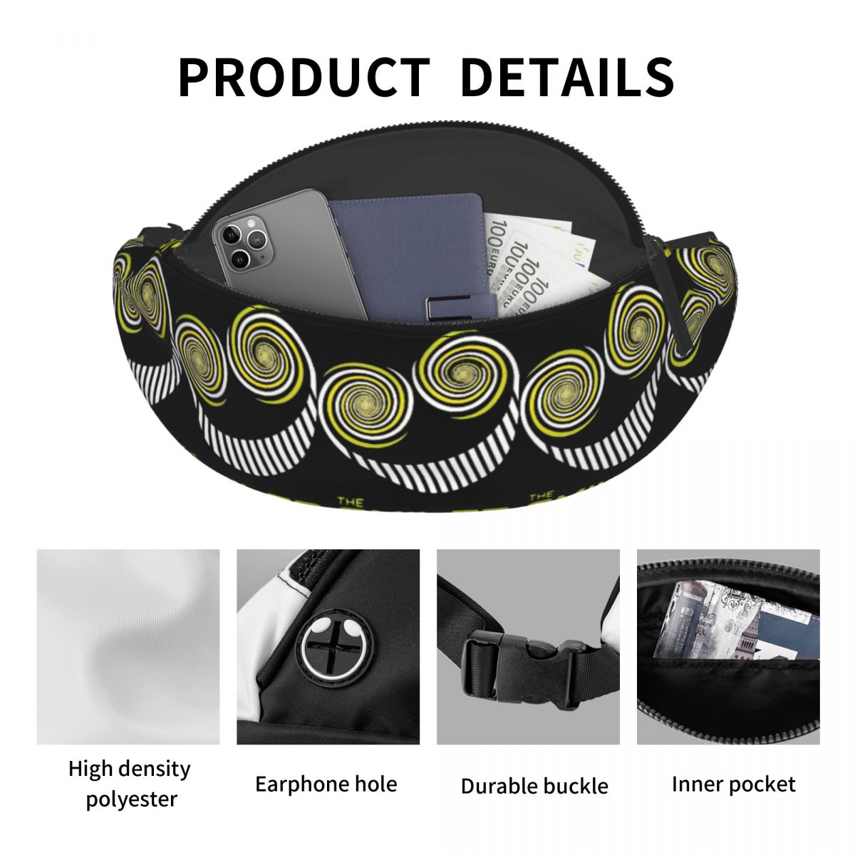 Crossbody Waist Bag The Smiler - Women Bags Uk บทวิจารณ์และราคา