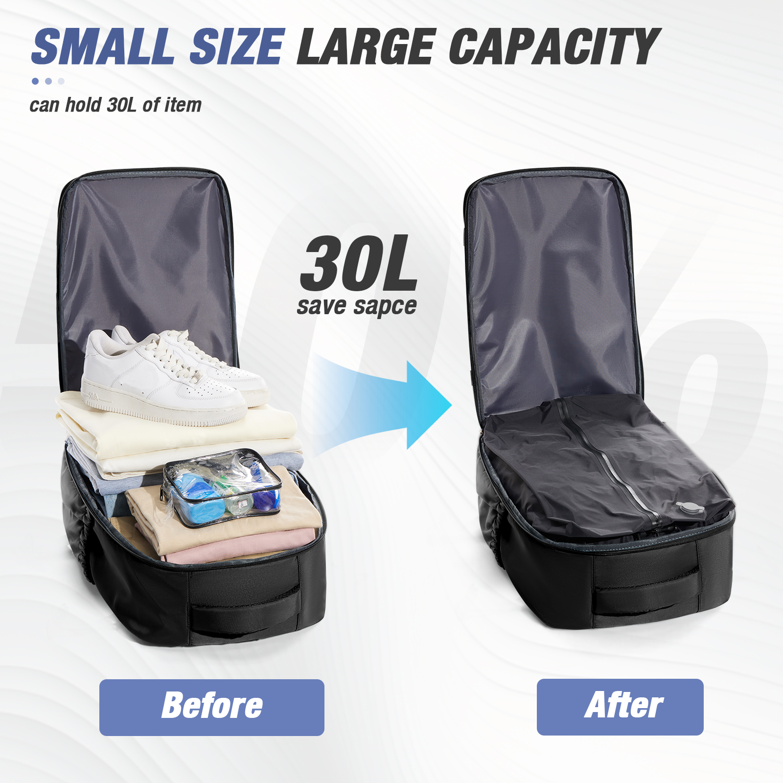 Vacuum Backpack, Travel Backpa - Women'S Bags For Work บทวิจารณ์และราคา