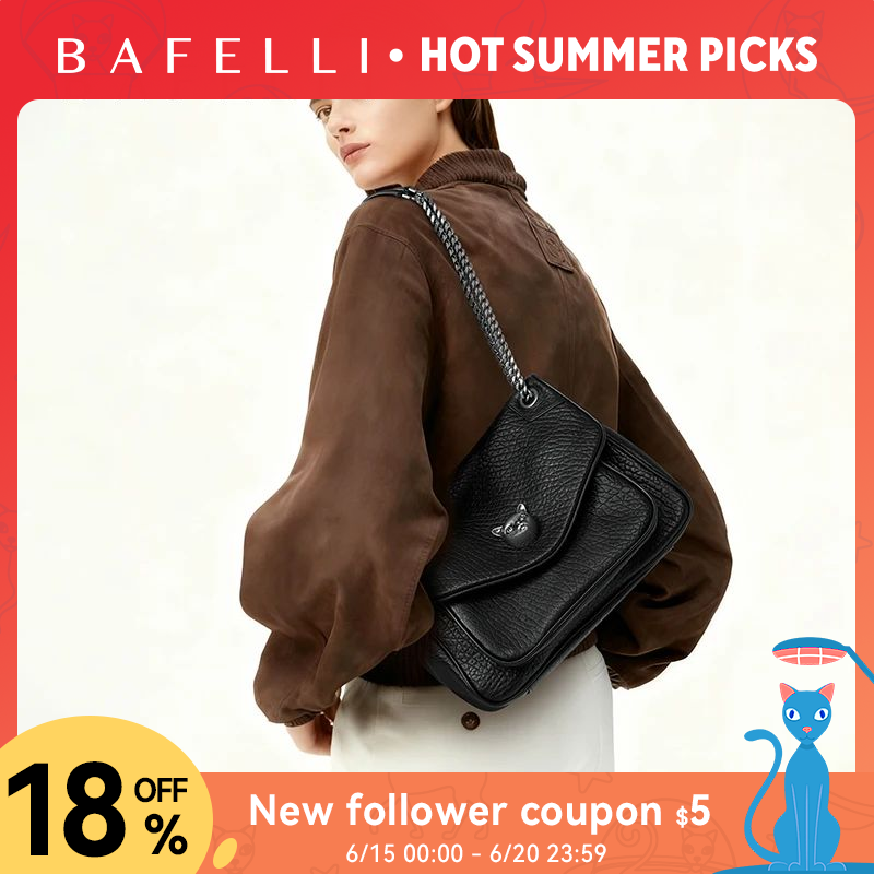 BAFELLI Trendy Chained Tote Ba - Women Bags 2026 Trends บทวิจารณ์และราคา