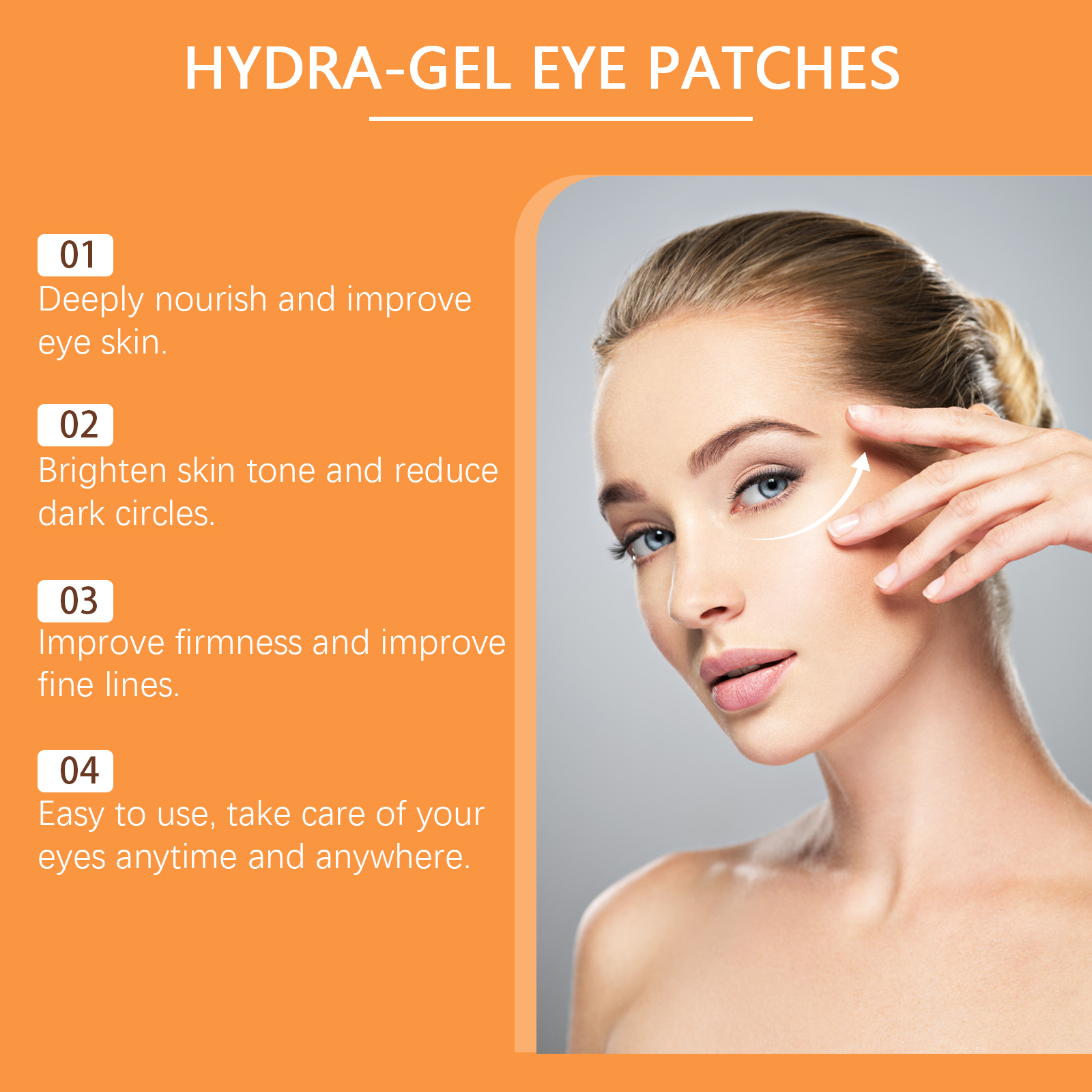 60Pcs Vitamin C Eye Patches Re - Women Bags Under Eyes บทวิจารณ์และราคา