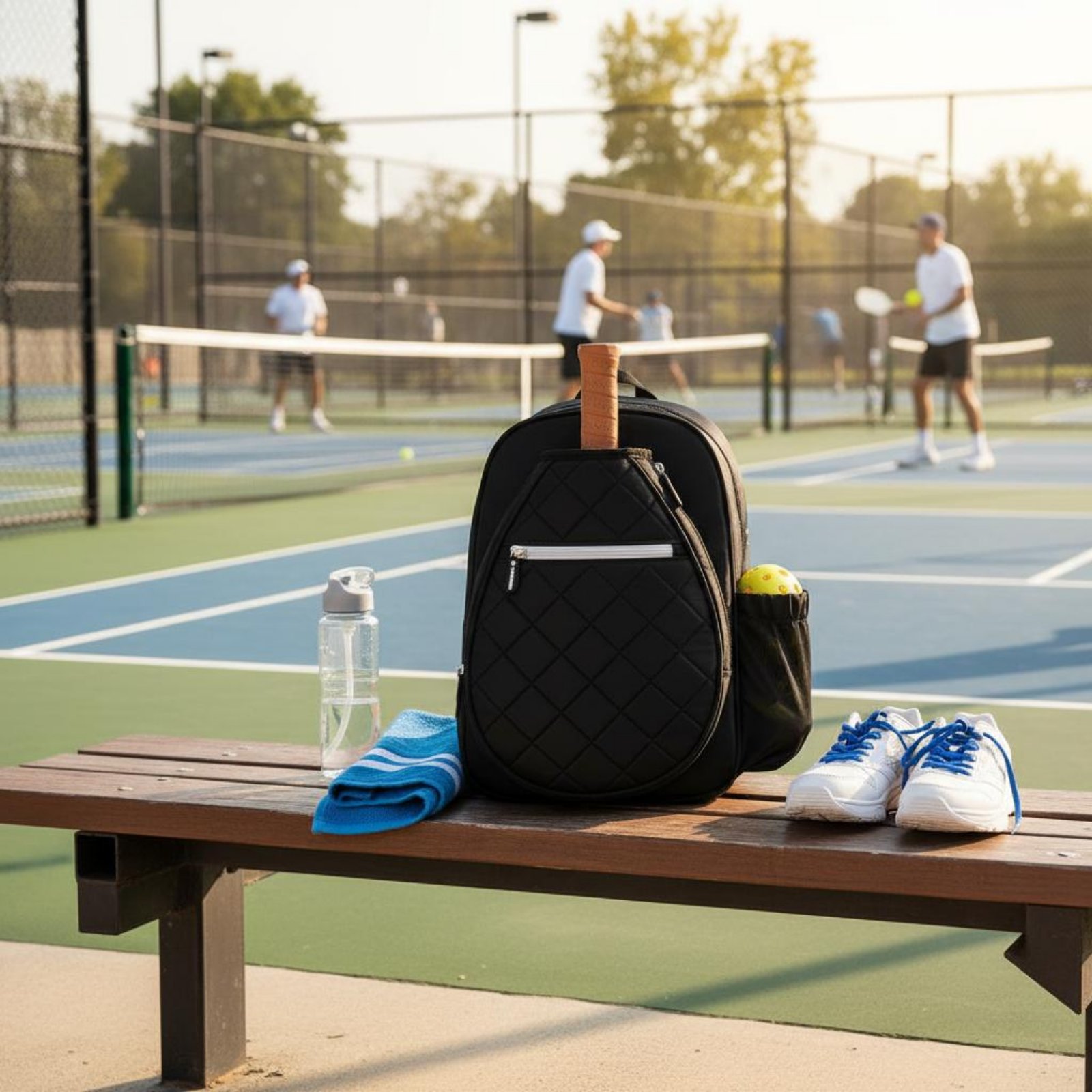 Quilted Pickleball Backpack Li - Women Bags And Shoes บทวิจารณ์และราคา