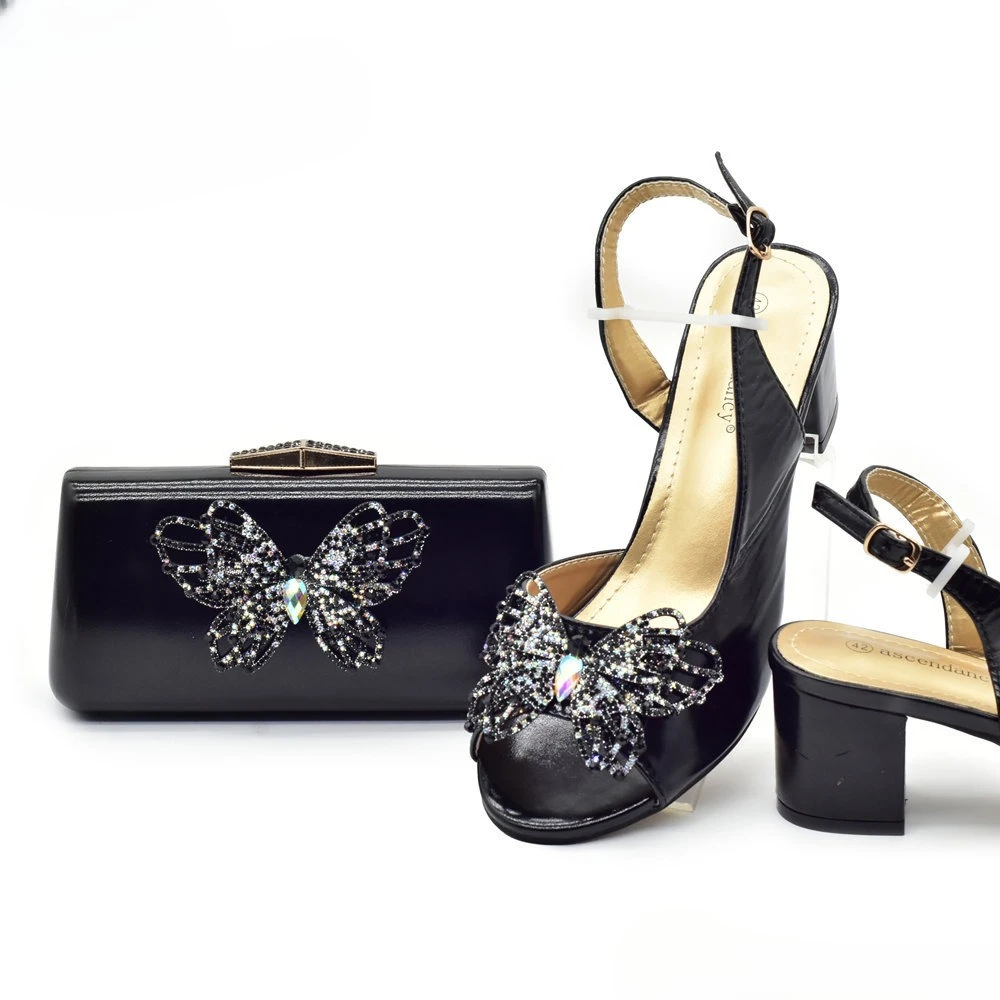Matching Shoes and Bag Set for - Women Bags And Shoes บทวิจารณ์และราคา