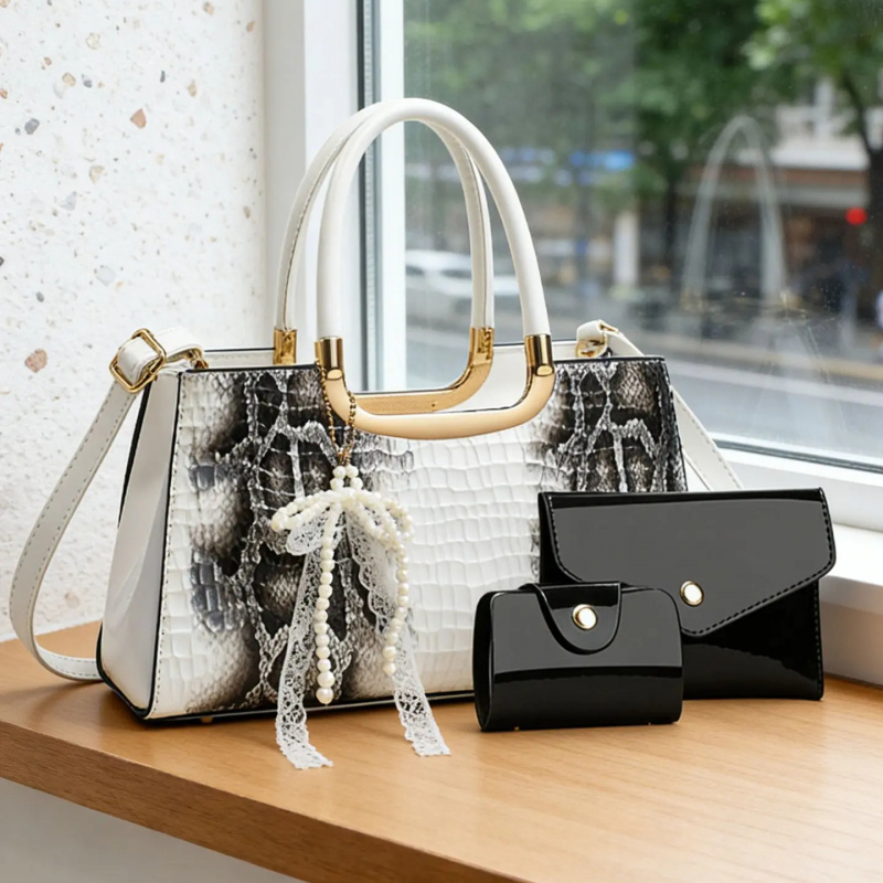 Women's Handbag Set, Crocodile - Women'S Bags Handbags บทวิจารณ์และราคา