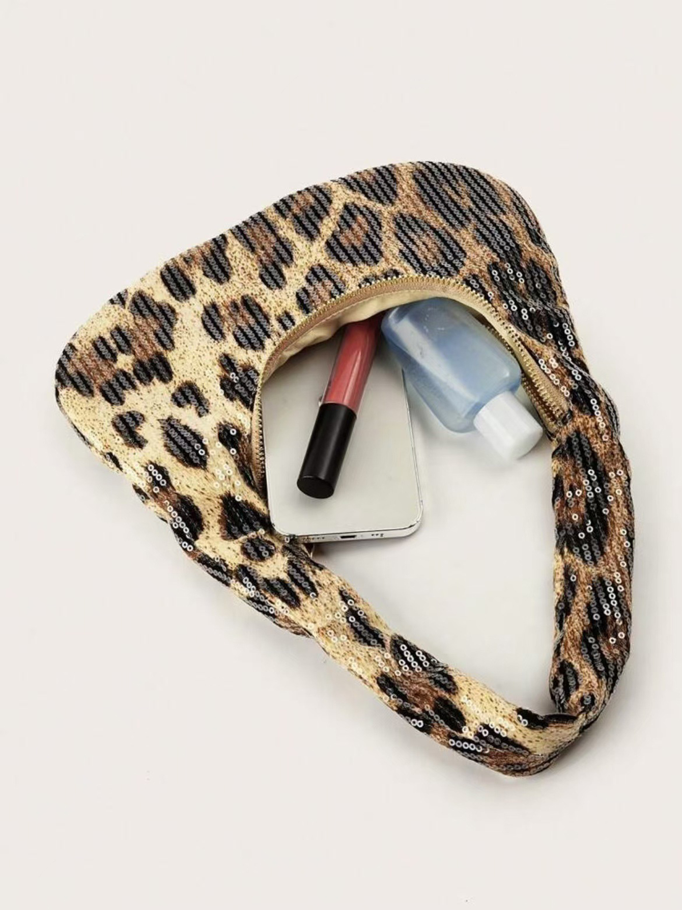 Sequin Leopard Print Evening C - Evening Bag Beaded บทวิจารณ์และราคา