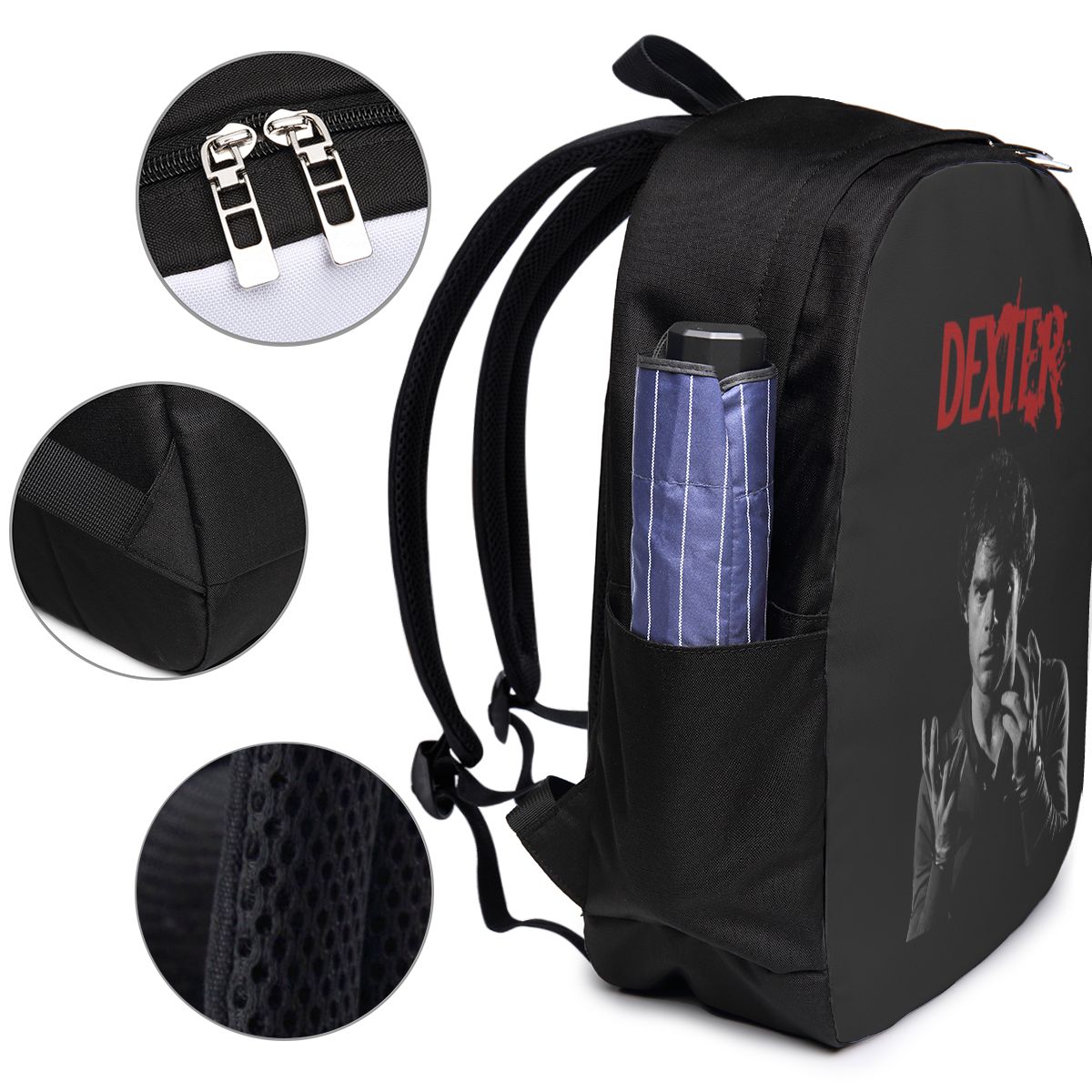 Movie Dexter Morgan Backpack T - Women Bags College บทวิจารณ์และราคา