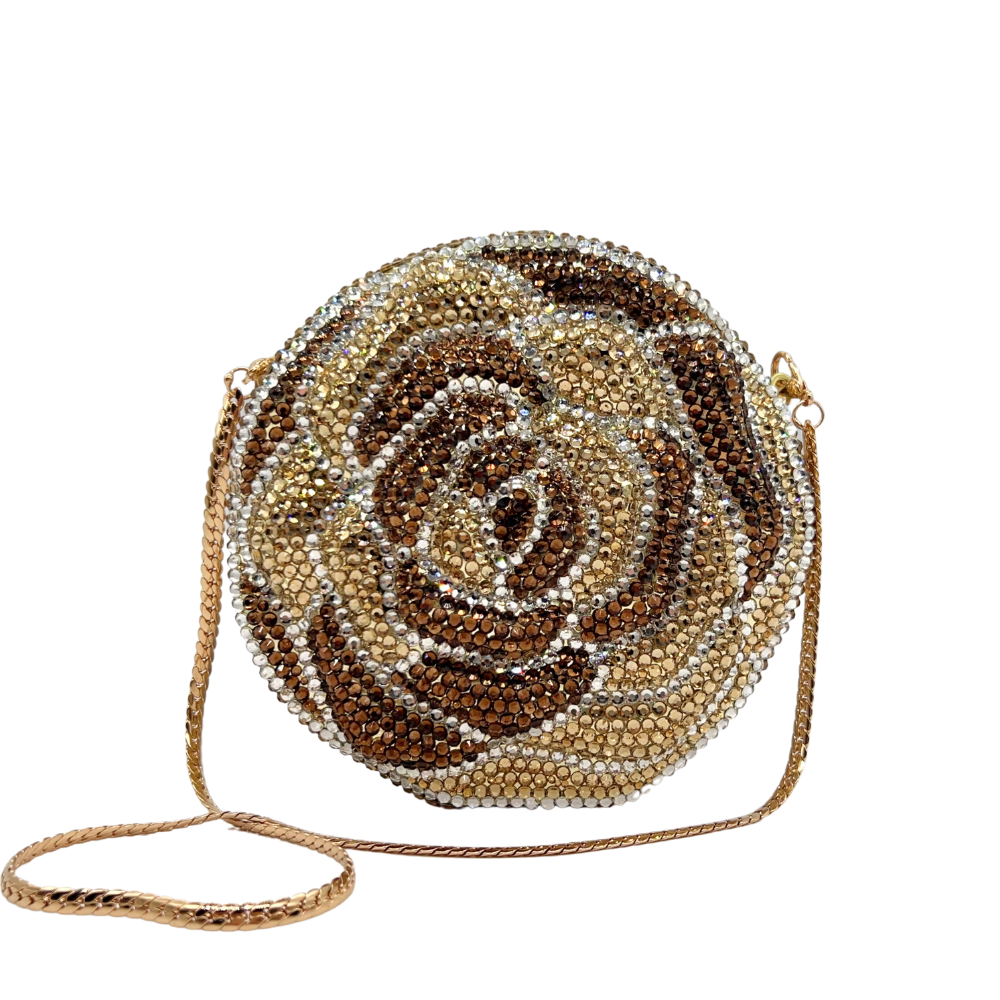 Flat Base Rhinestone Bud Clutc - Women Bags Wholesale บทวิจารณ์และราคา