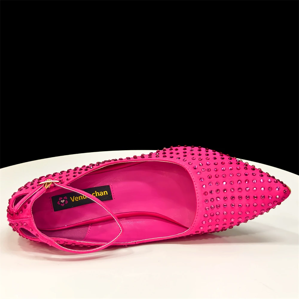 2026 Chic Fuchsia Color Women' - Women Bags And Shoes บทวิจารณ์และราคา