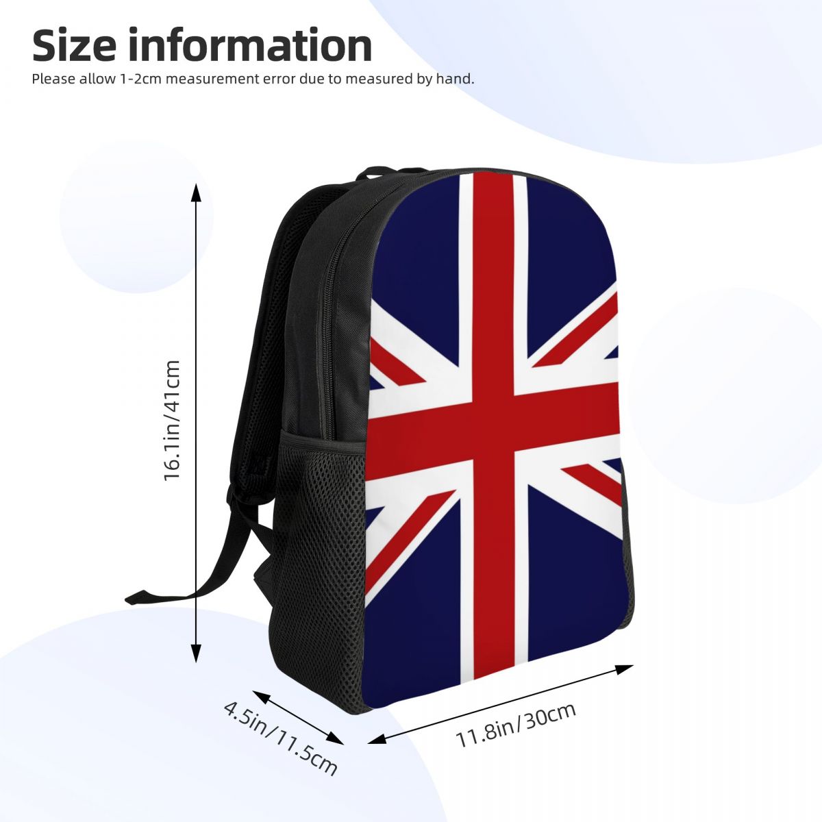 Union Jack Flag Of The UK Back - Women Bags Uk บทวิจารณ์และราคา