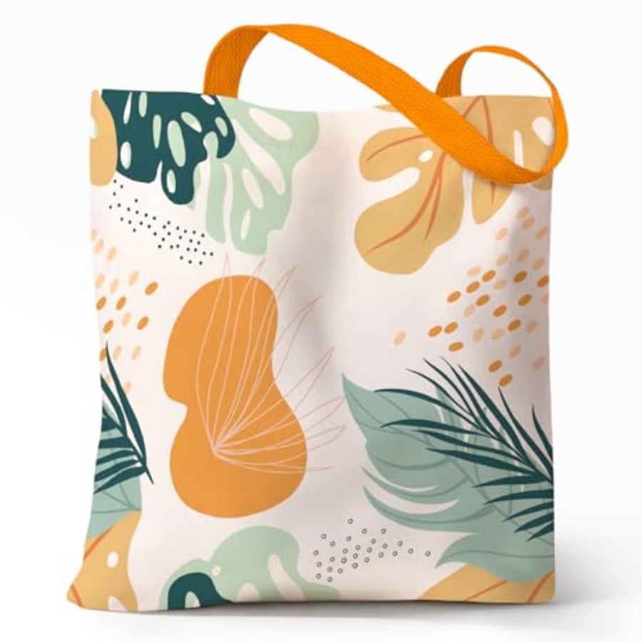Cute Aesthetic Canvas Tote Bag - Women'S Bags For Work บทวิจารณ์และราคา