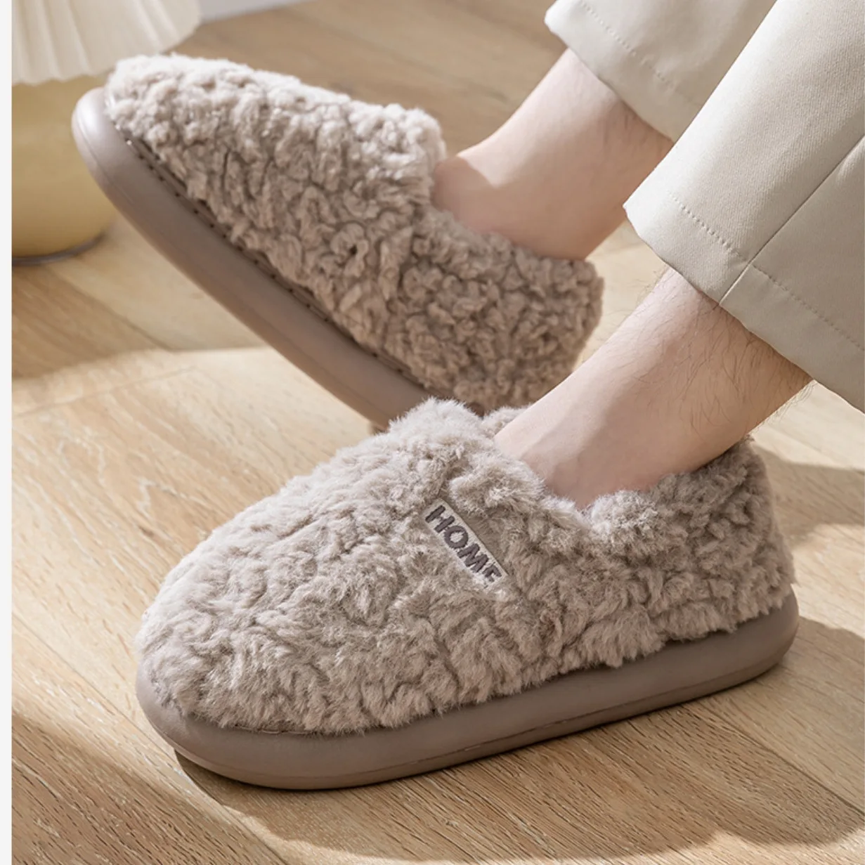 Cotton slippers women's winter - Women Bags And Shoes บทวิจารณ์และราคา