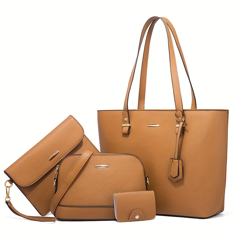 4pcs Fashion Women's Bag Sets  - Women'S Bags Handbags บทวิจารณ์และราคา