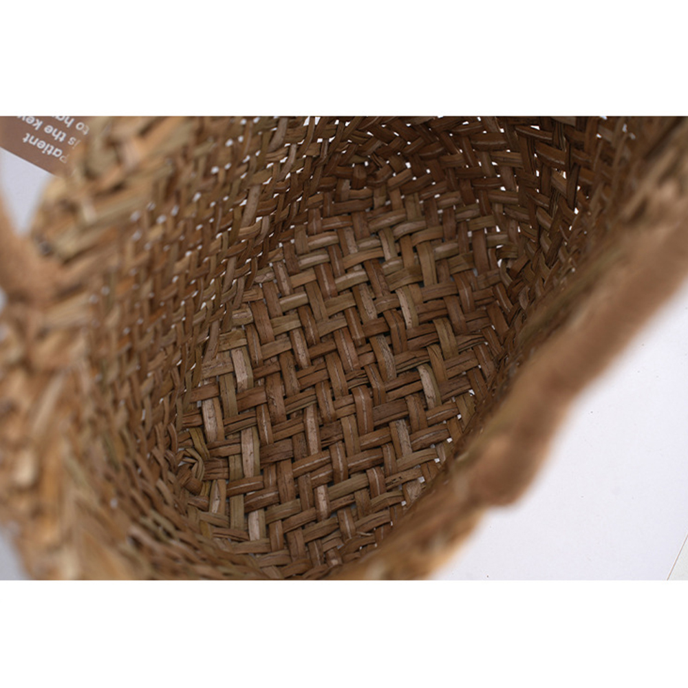 Handmade Wicker Rattan Bag Boh - Basket Bag Wicker บทวิจารณ์และราคา