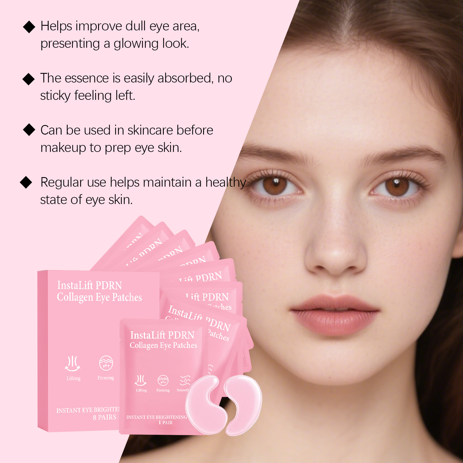 Instalift PDRN Collagen Eye Pa - Women Bags Under Eyes บทวิจารณ์และราคา