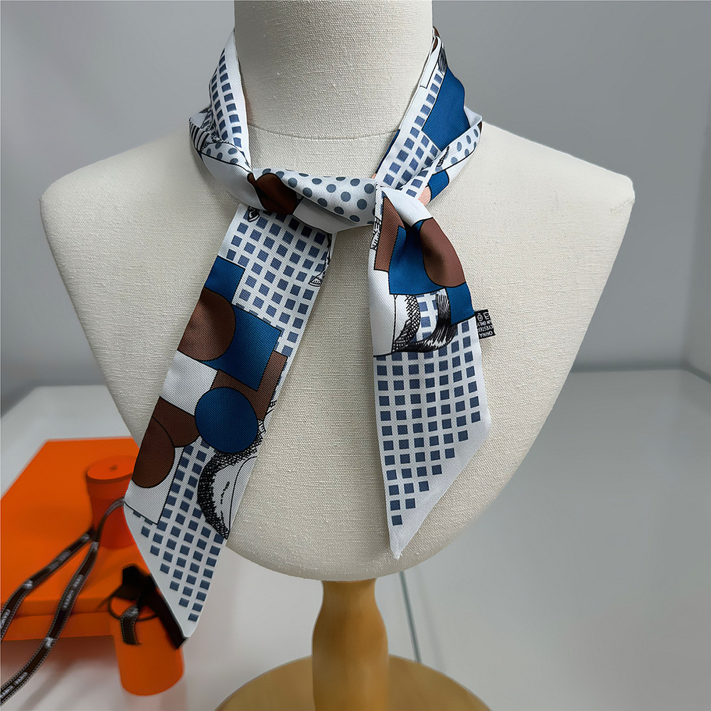 5*90cm New Saddle Silk Scarf T - Women Bags Wholesale บทวิจารณ์และราคา