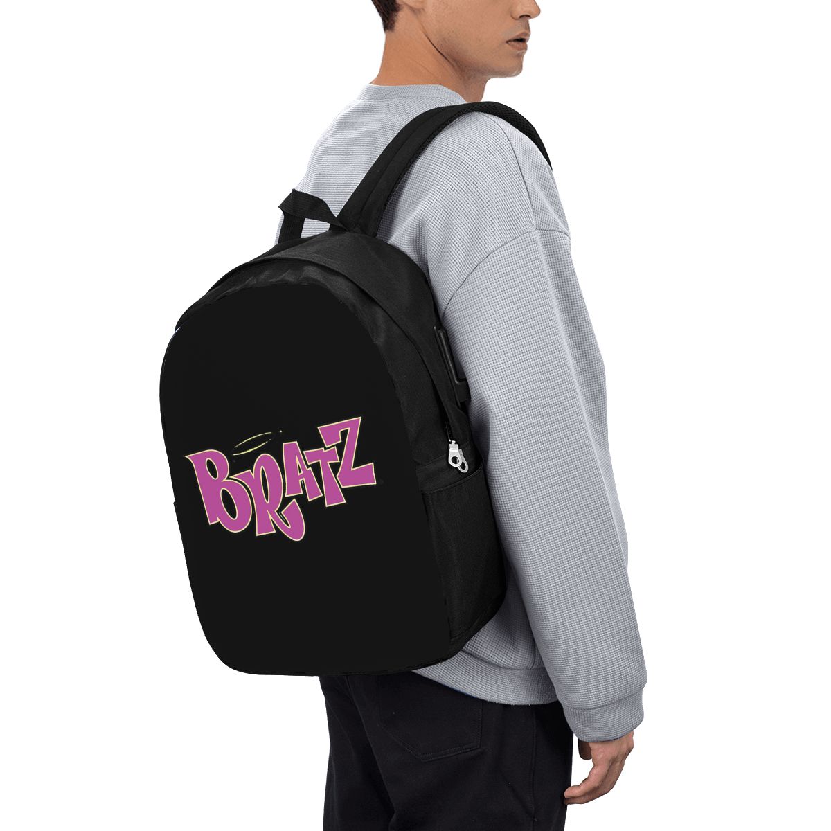 Bratz Logo Backpack Travel Not - Women Bags College บทวิจารณ์และราคา
