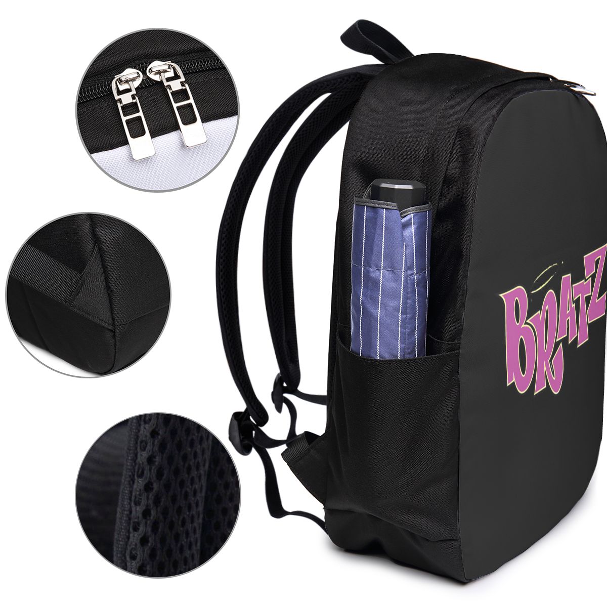 Bratz Logo Backpack Travel Not - Women Bags College บทวิจารณ์และราคา