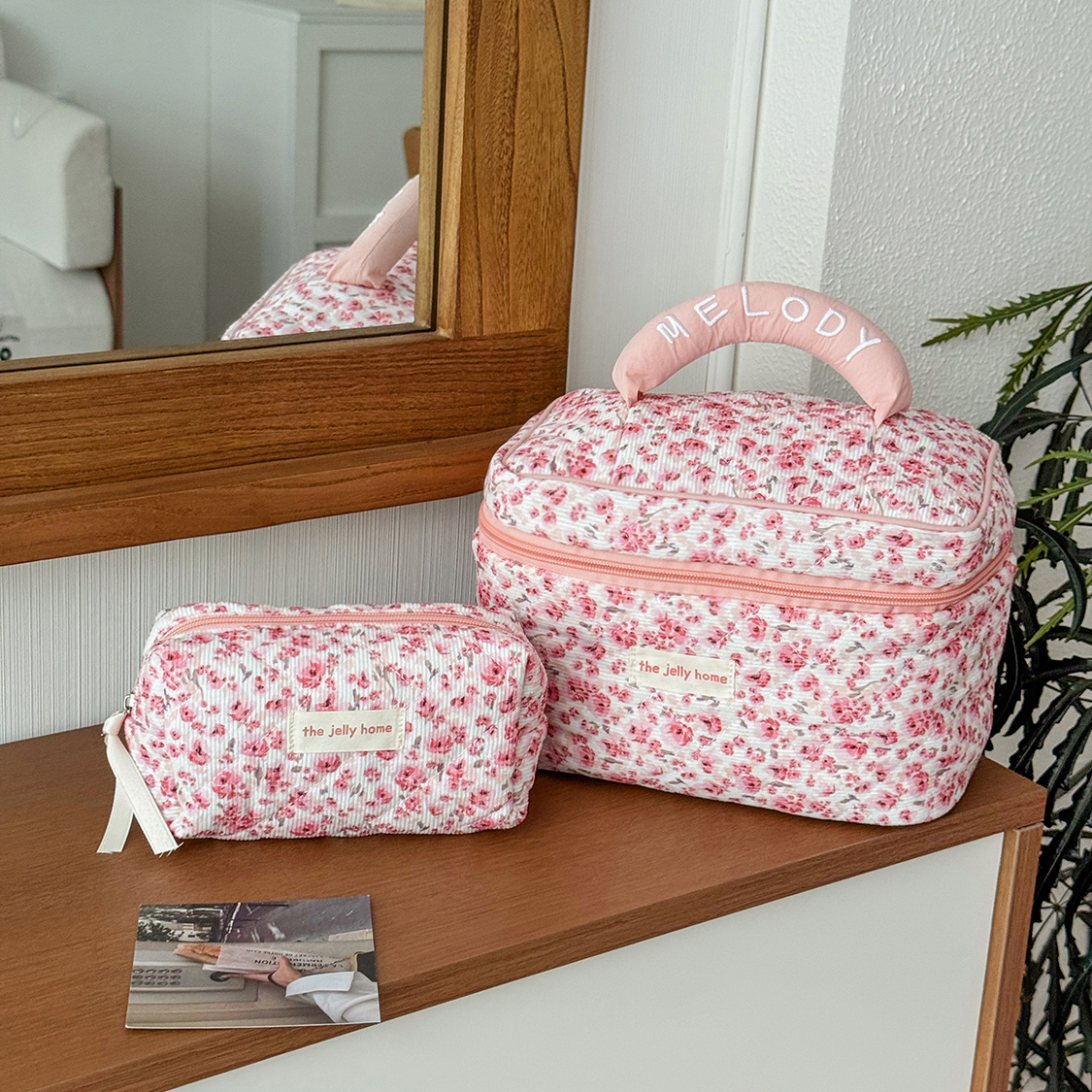 Fashion Pink Flower Women's Cl - Women'S Bags Handbags บทวิจารณ์และราคา