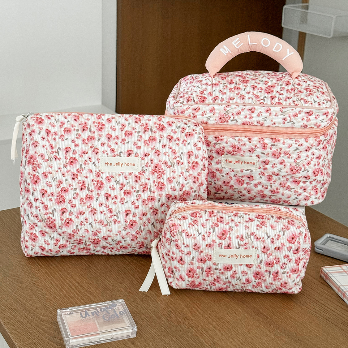 Fashion Pink Flower Women's Cl - Women'S Bags Handbags บทวิจารณ์และราคา