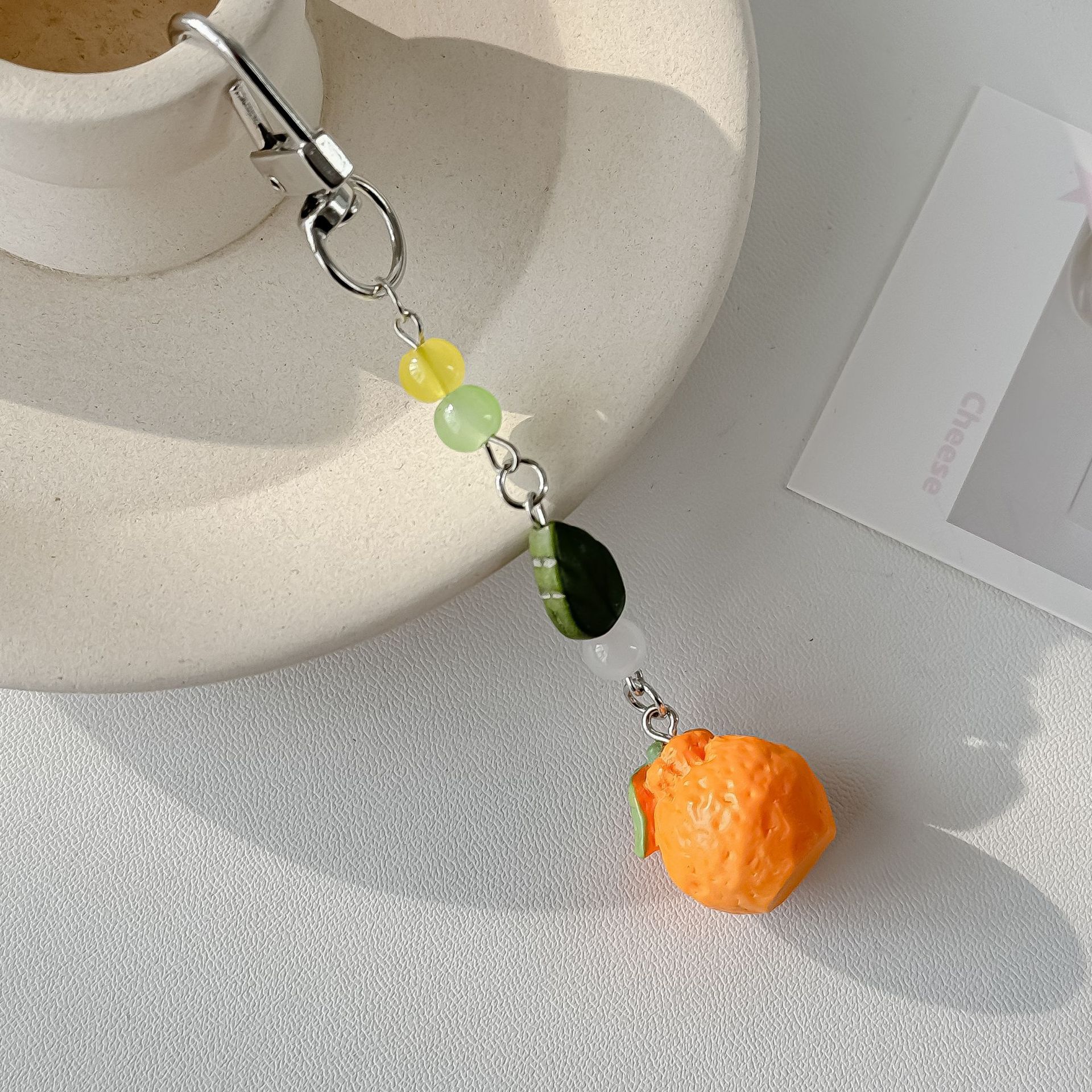 New Cute Orange Mobile Pendant - Women Bags Wholesale บทวิจารณ์และราคา
