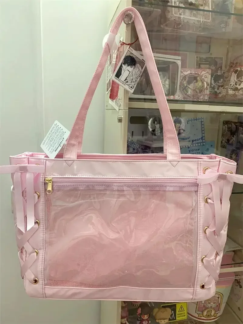 New Y2K Sweet Lolita Pink Ita  - Women'S Japanese Bags บทวิจารณ์และราคา