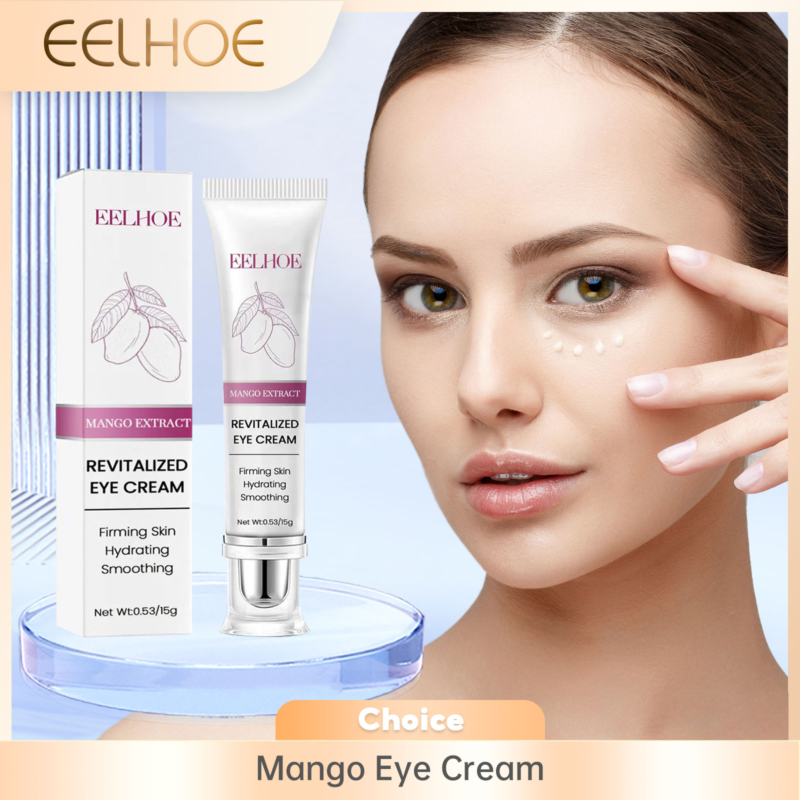 Anti Wrinkle Eye Cream Mango R - Women Bags Under Eyes บทวิจารณ์และราคา