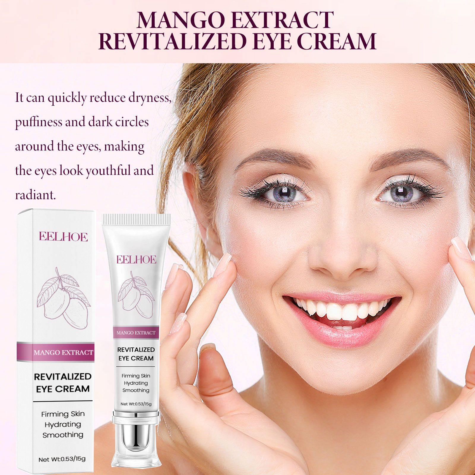 Anti Wrinkle Eye Cream Mango R - Women Bags Under Eyes บทวิจารณ์และราคา