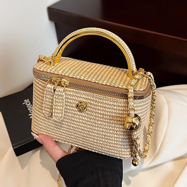 2026 new woven pattern box bag - Women Bags 2026 Trends บทวิจารณ์และราคา