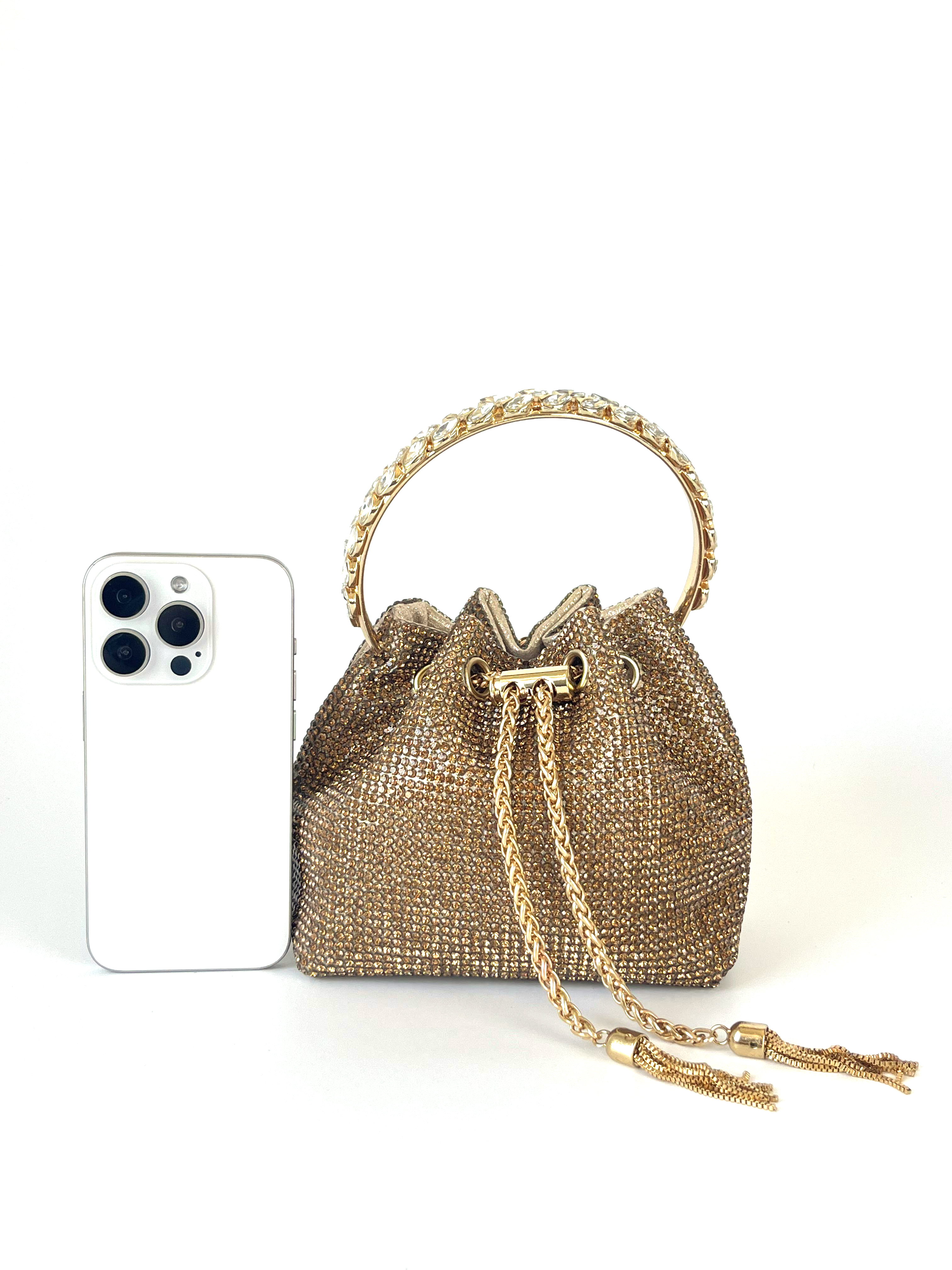 Dinner bag Handle Shining Rhin - Evening Bag Beaded บทวิจารณ์และราคา
