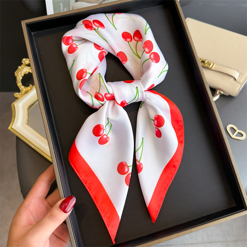 Luxury Square Satin Scarf Wome - Women Bags Online บทวิจารณ์และราคา