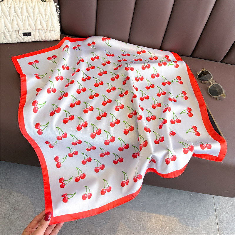 Luxury Square Satin Scarf Wome - Women Bags Online บทวิจารณ์และราคา