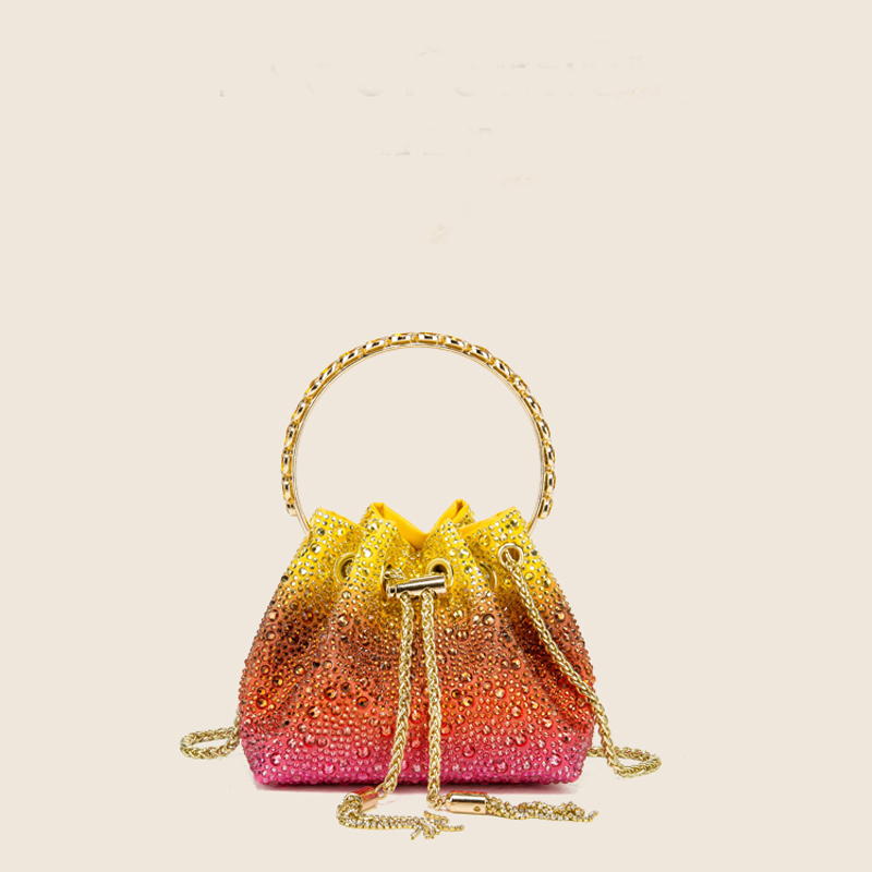 Handle Rhinestones Evening clu - Evening Bag Beaded บทวิจารณ์และราคา